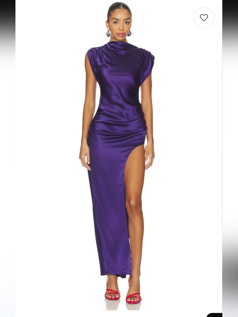 Amanda Uprichard Nwt 100% Silk Biella Maxi Dress in Galactic XS
